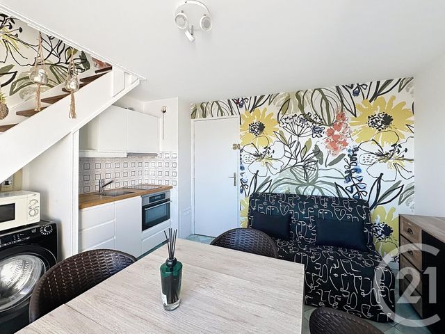 Appartement F2 à louer - 2 pièces - 28,06 m2 - Merville Franceville Plage - 14 - BASSE-NORMANDIE