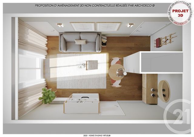 Appartement F2 à vendre - 2 pièces - 34,45 m2 - Villers Sur Mer - 14 - BASSE-NORMANDIE