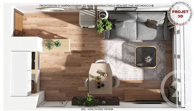 Appartement F2 à vendre - 2 pièces - 30,48 m2 - Villers Sur Mer - 14 - BASSE-NORMANDIE