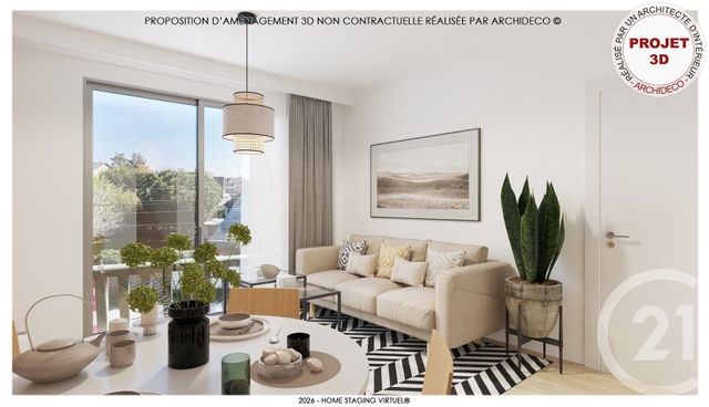 Appartement F2 à vendre BENERVILLE SUR MER