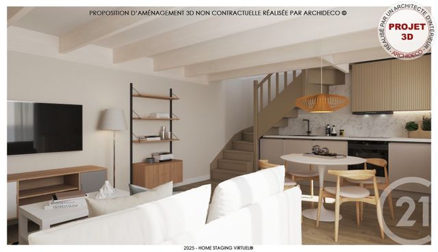 Maison à vendre - 2 pièces - 38,29 m2 - Villers Sur Mer - 14 - BASSE-NORMANDIE