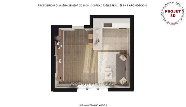 Appartement F1 à vendre - 1 pièce - 29,31 m2 - Blonville Sur Mer - 14 - BASSE-NORMANDIE