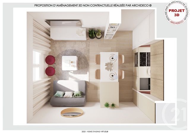 Appartement F2 à vendre - 2 pièces - 29,62 m2 - Blonville Sur Mer - 14 - BASSE-NORMANDIE