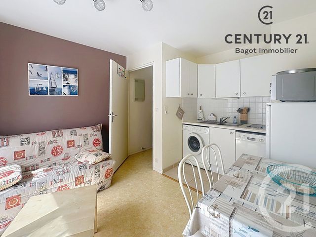 Appartement &agrave; louer - 2 pi&egrave;ces - 22 m2 - Villers Sur Mer - 14 - BASSE-NORMANDIE